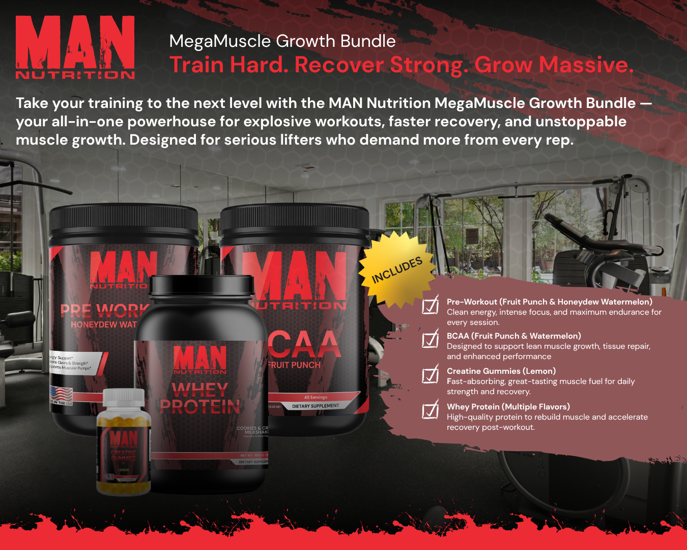 MegaMuscle Growth Bundle
