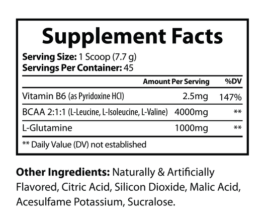 BCAA Shock Powder (Fruit Punch)