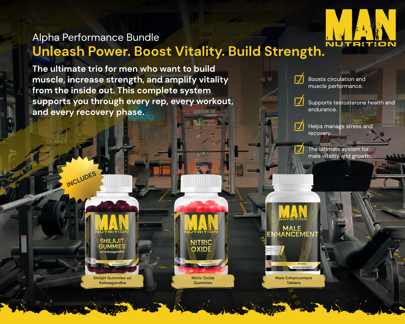 Alpha Male Performance Bundle