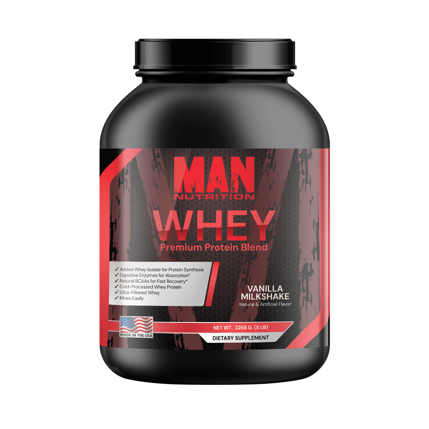 5lb Whey Protein (Vanilla)