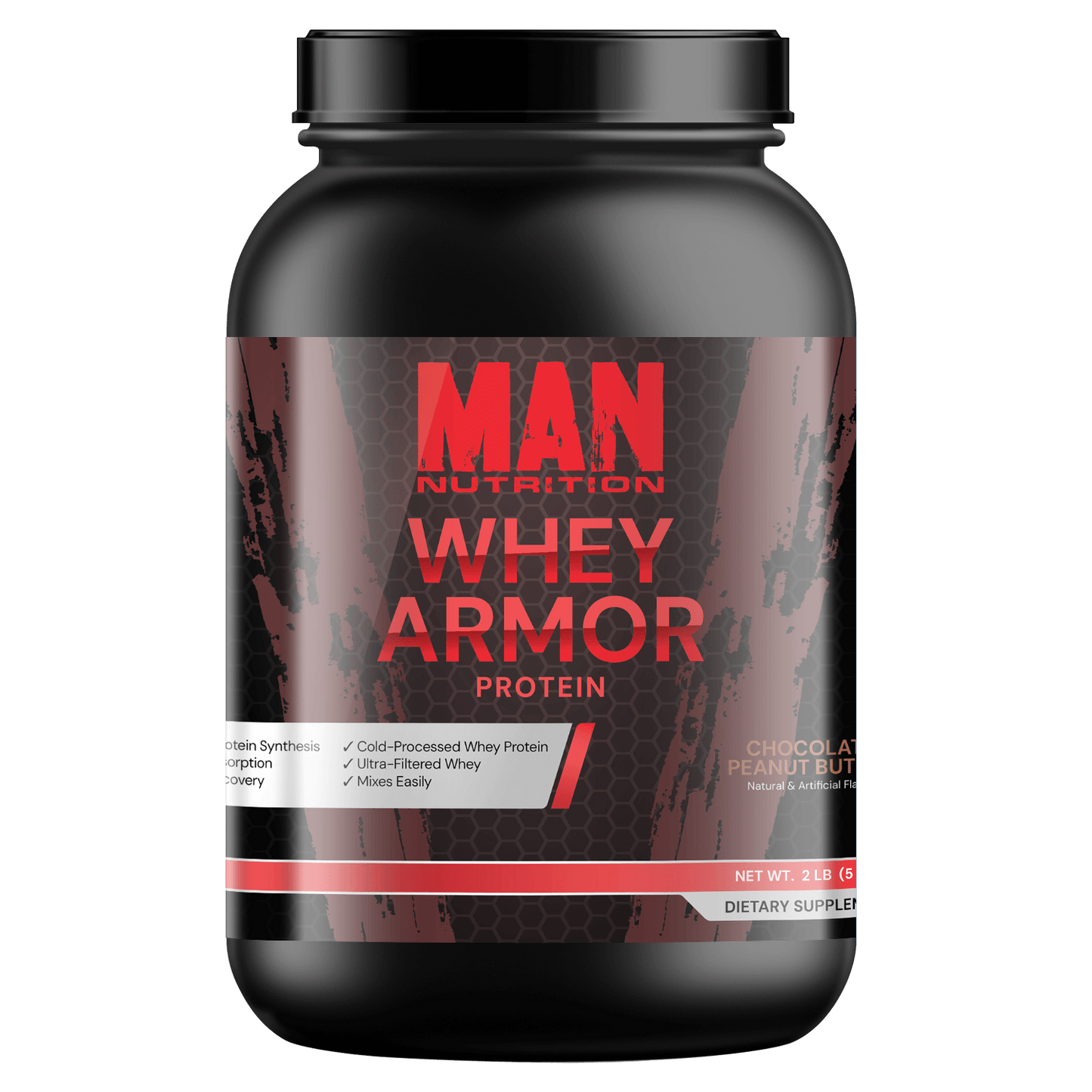 2lb Whey Armor Protein (Chocolate Peanut Butter)