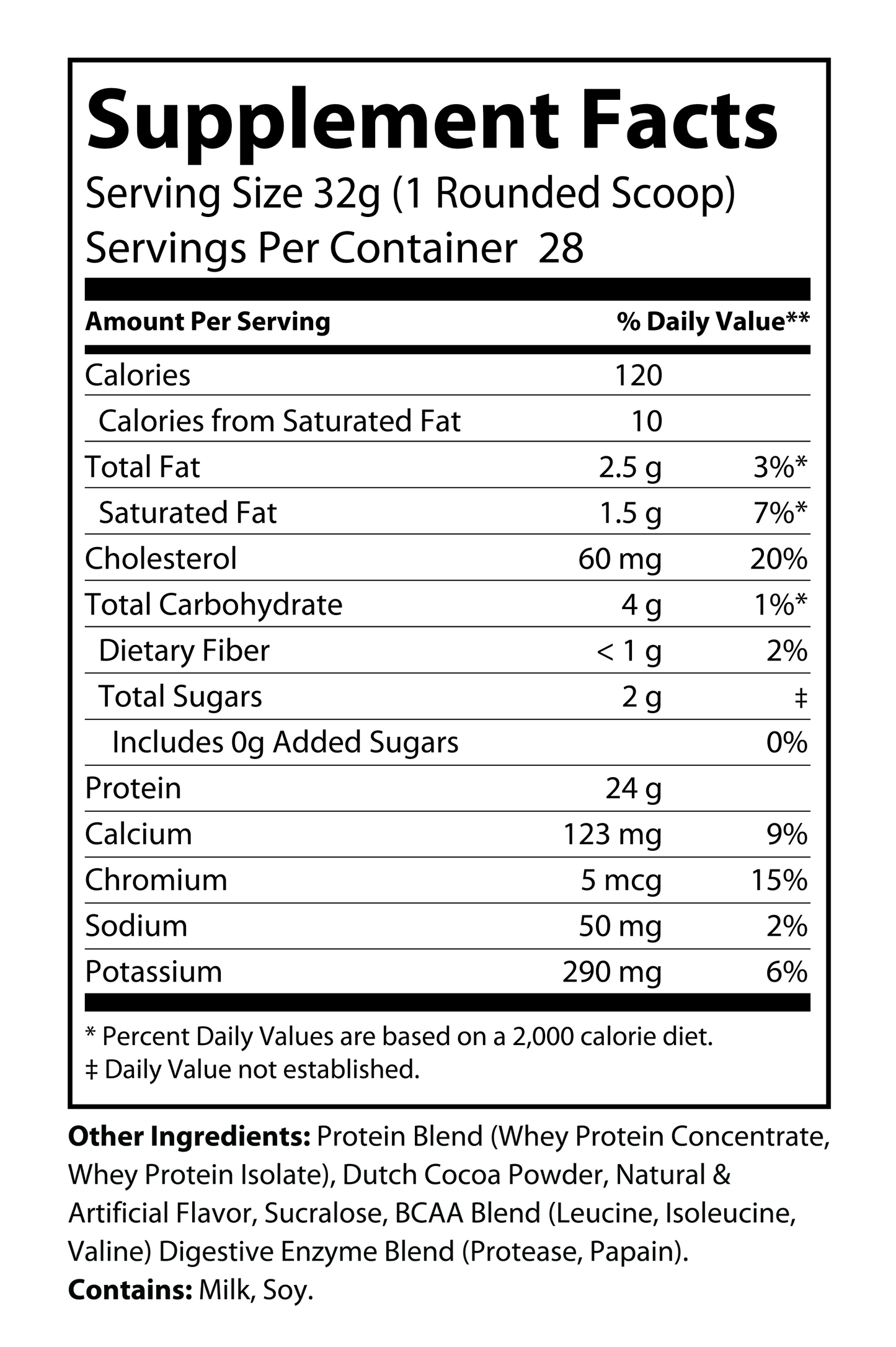 2lb Whey ARMOR (Chocolate)