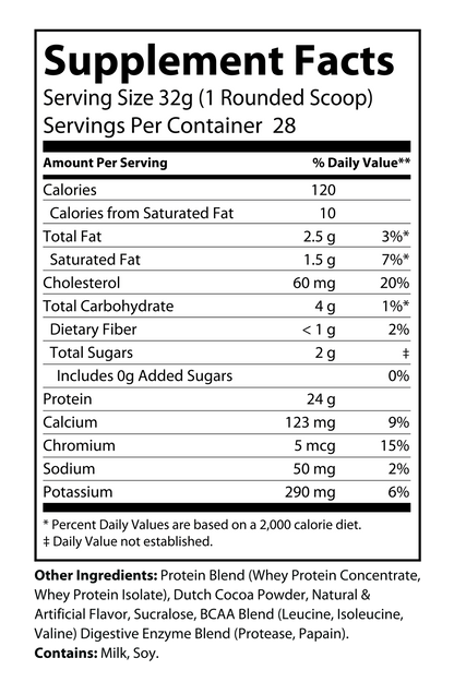 2lb Whey ARMOR (Chocolate)