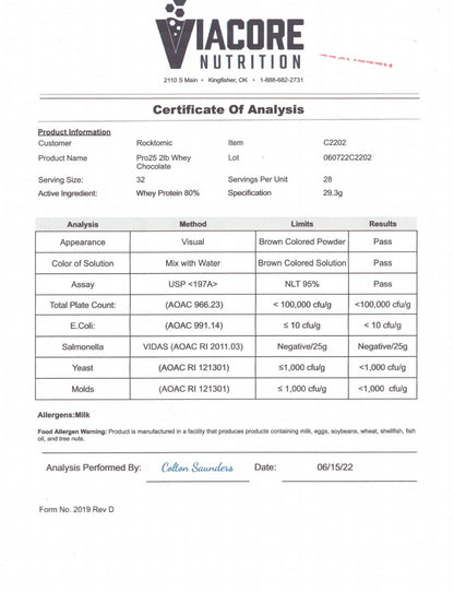 2lb Whey ARMOR (Chocolate)
