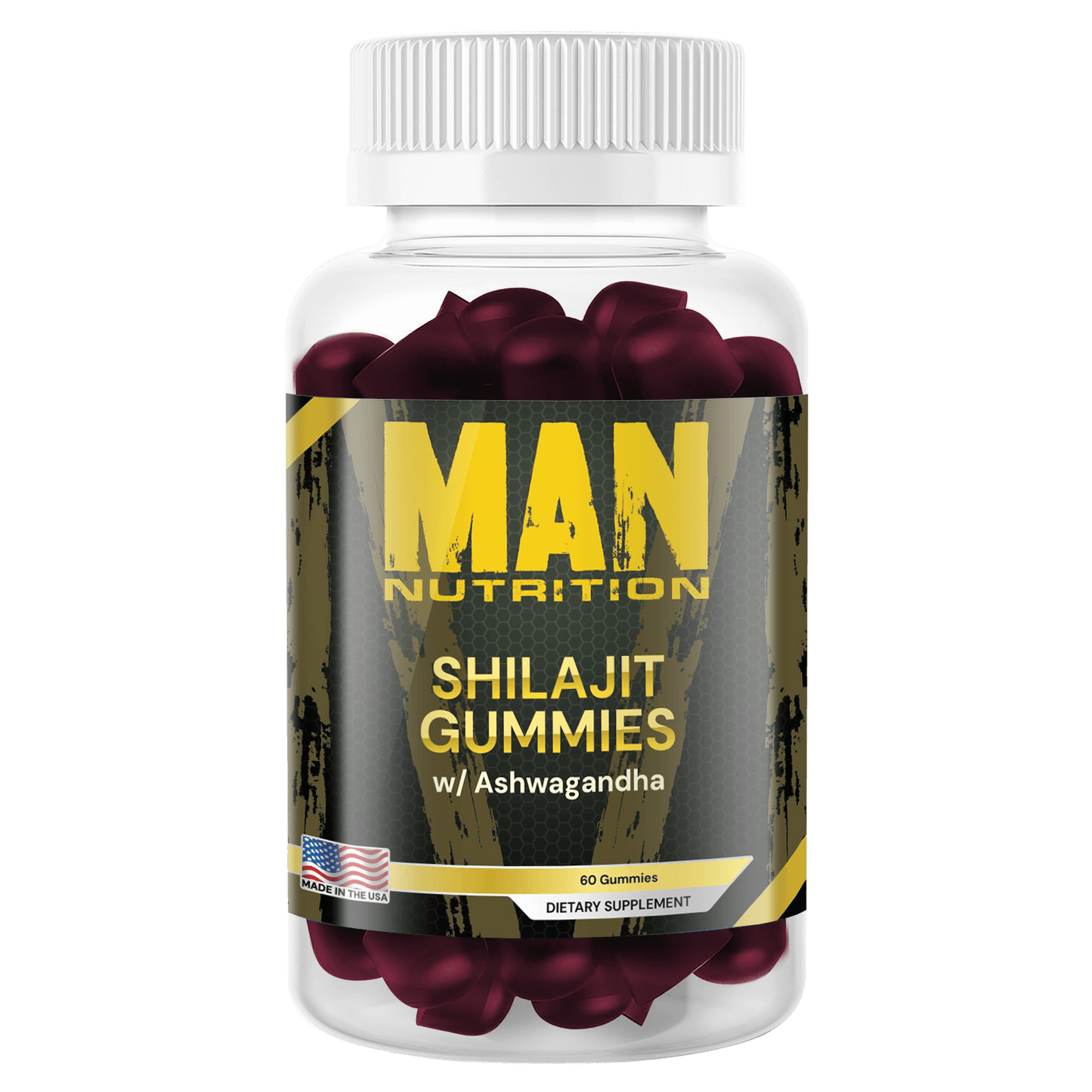 Premium Shilajit Gummies w/Ashwagandha